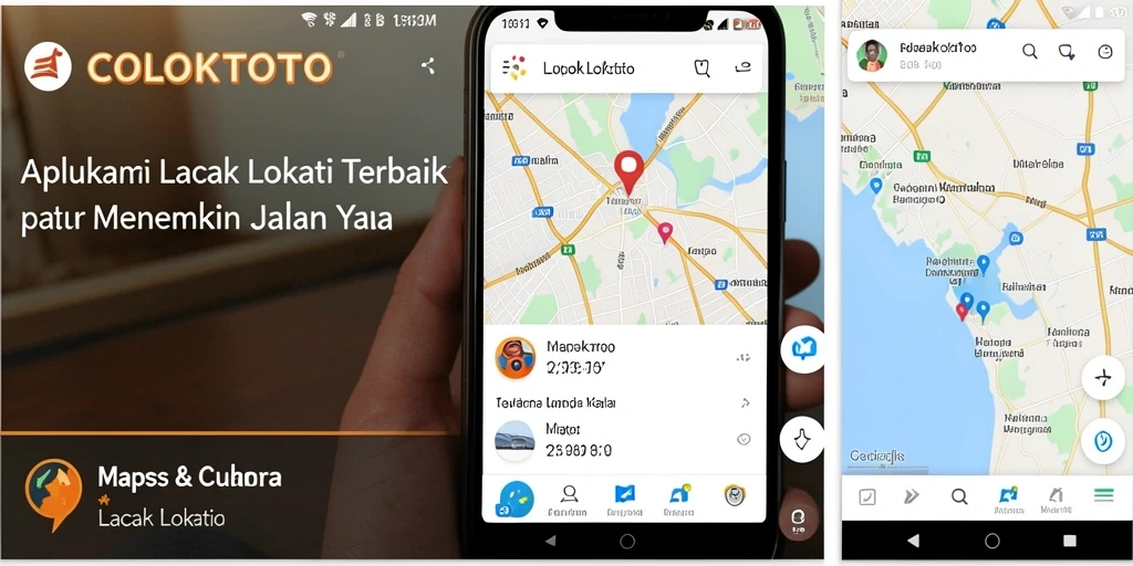 Antarmuka COLOKTOTO menampilkan lokasi dengan jelas dan detail.