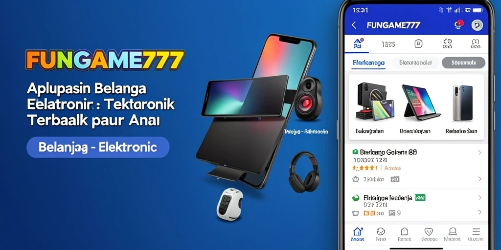 Tampilan antarmuka aplikasi FUNGAME777 yang user-friendly dan menarik.