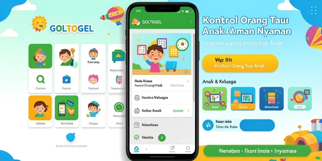 Tampilan antarmuka GOLTOGEL yang intuitif dan mudah digunakan.